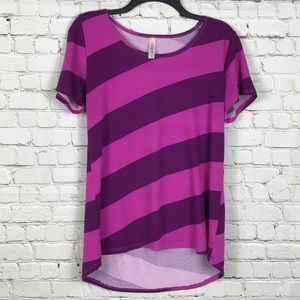 LuLaRoe Size S Striped Top